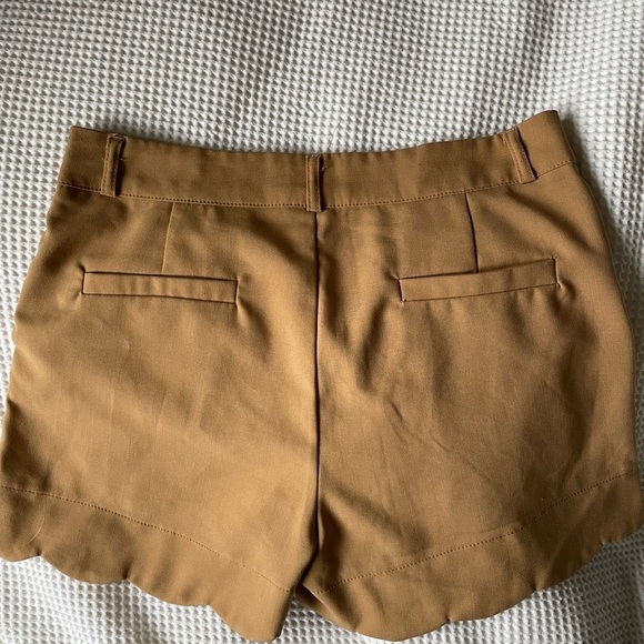 Miss Daisy Korea High Waist Tan Women's Shorts size Small - Picture 2 of 4
